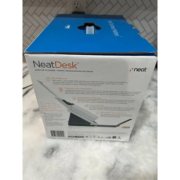 The NeatDesk Desktop Scanner and Digital Filing System, Home Office Edition, - Picture 4 of 9